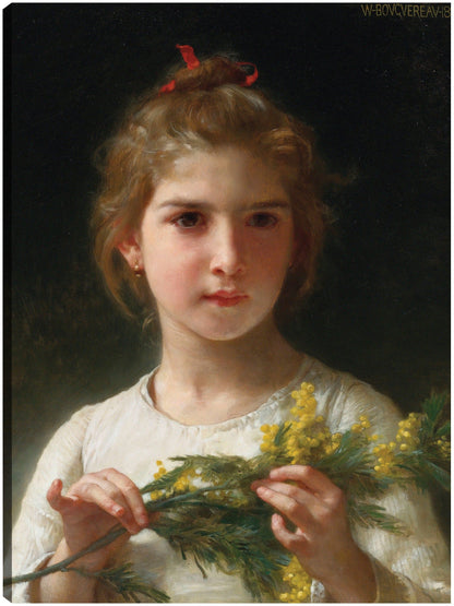 Mimosa (1899) - William Bouguereau