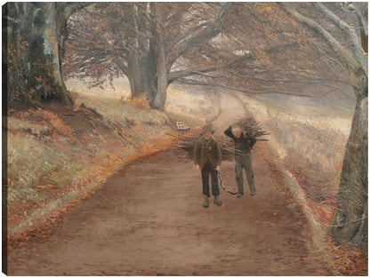 Sendero cerca de Herlufsholm, Zelanda (1890) - Laurits Andersen Ring