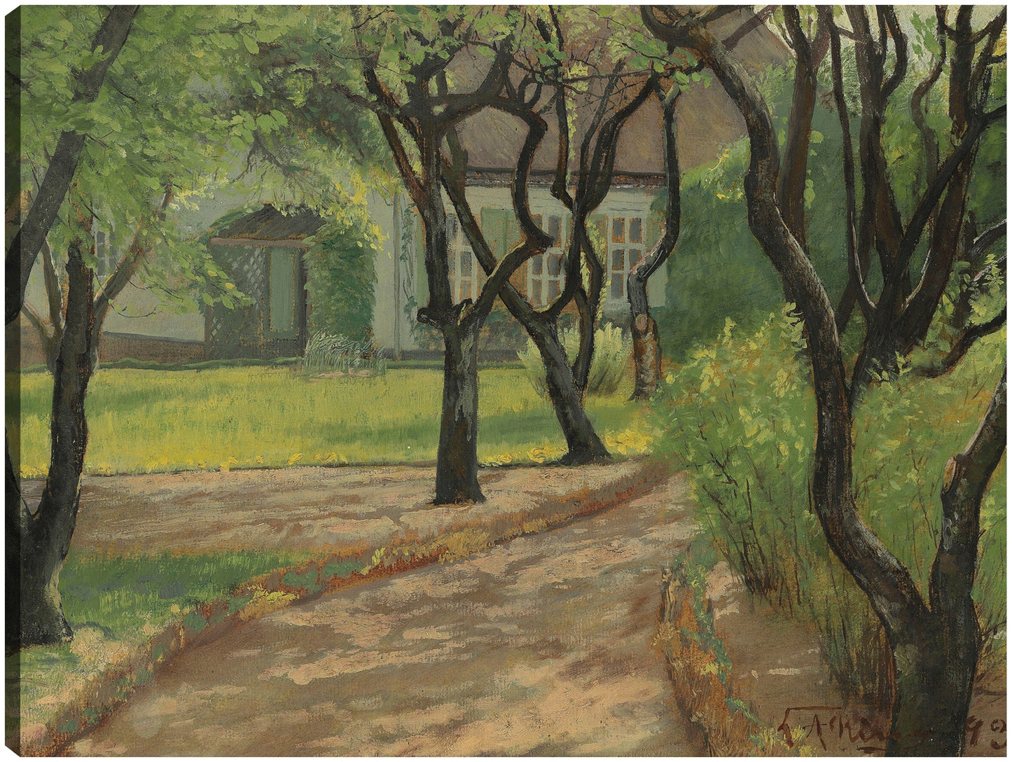 Un camino sinuoso (1893) - Laurits Andersen Ring