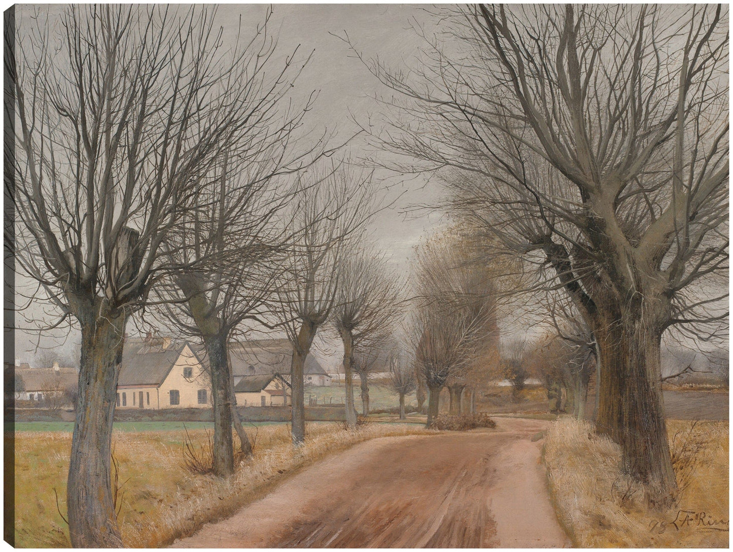Un camino cerca de Vinderød, Zelanda (1898) - Laurits Andersen Ring