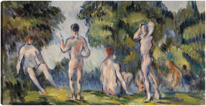 Bañistas (1890) - Paul Cézanne