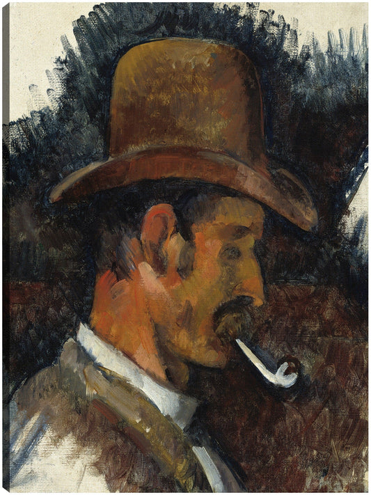 Hombre con pipa (1892-1896) - Paul Cézanne