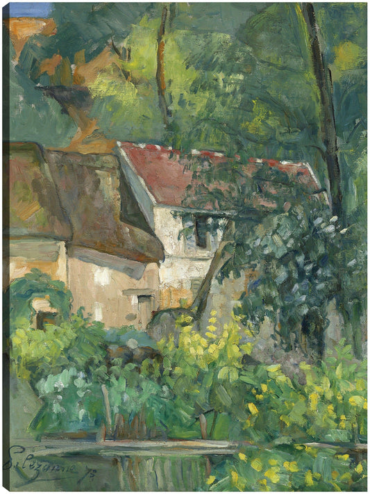 Casa del Padre Lacroix (1873) - Paul Cézanne