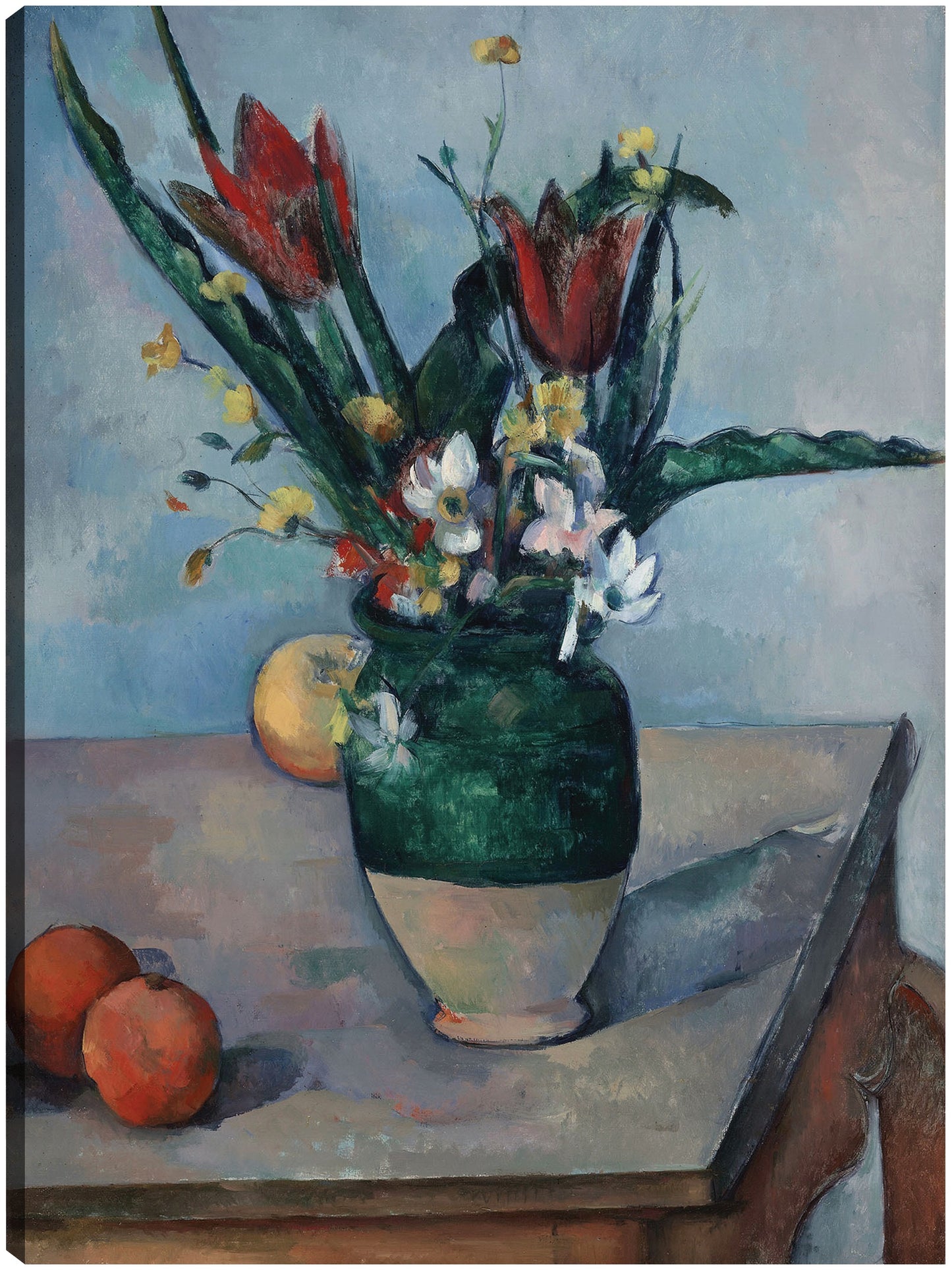 El jarrón de tulipanes (c. 1890) - Paul Cézanne