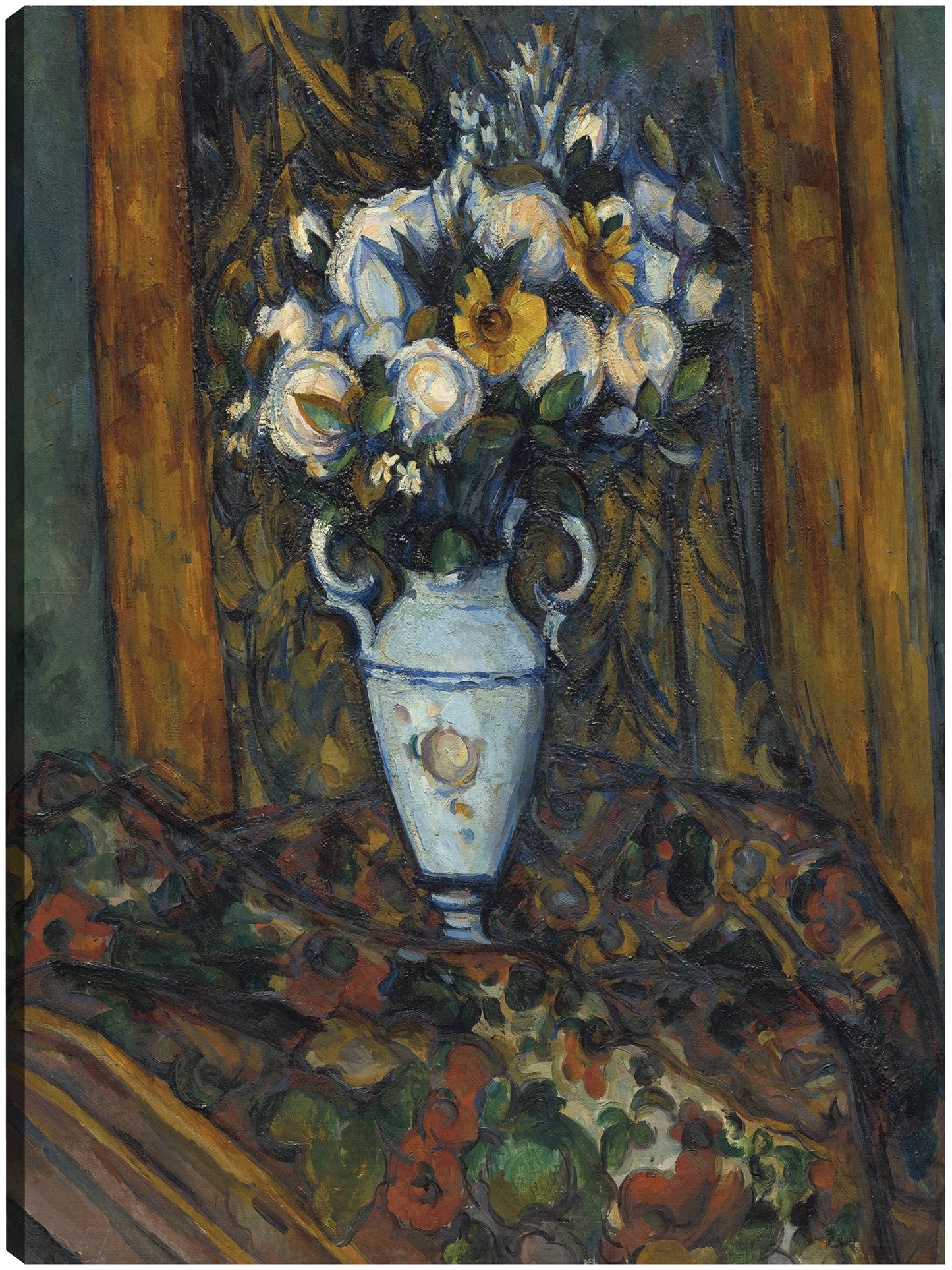 Jarrón de flores (1900-1903) - Paul Cézanne