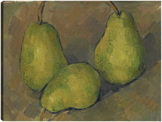 Tres peras (1878-1879) - Paul Cézanne