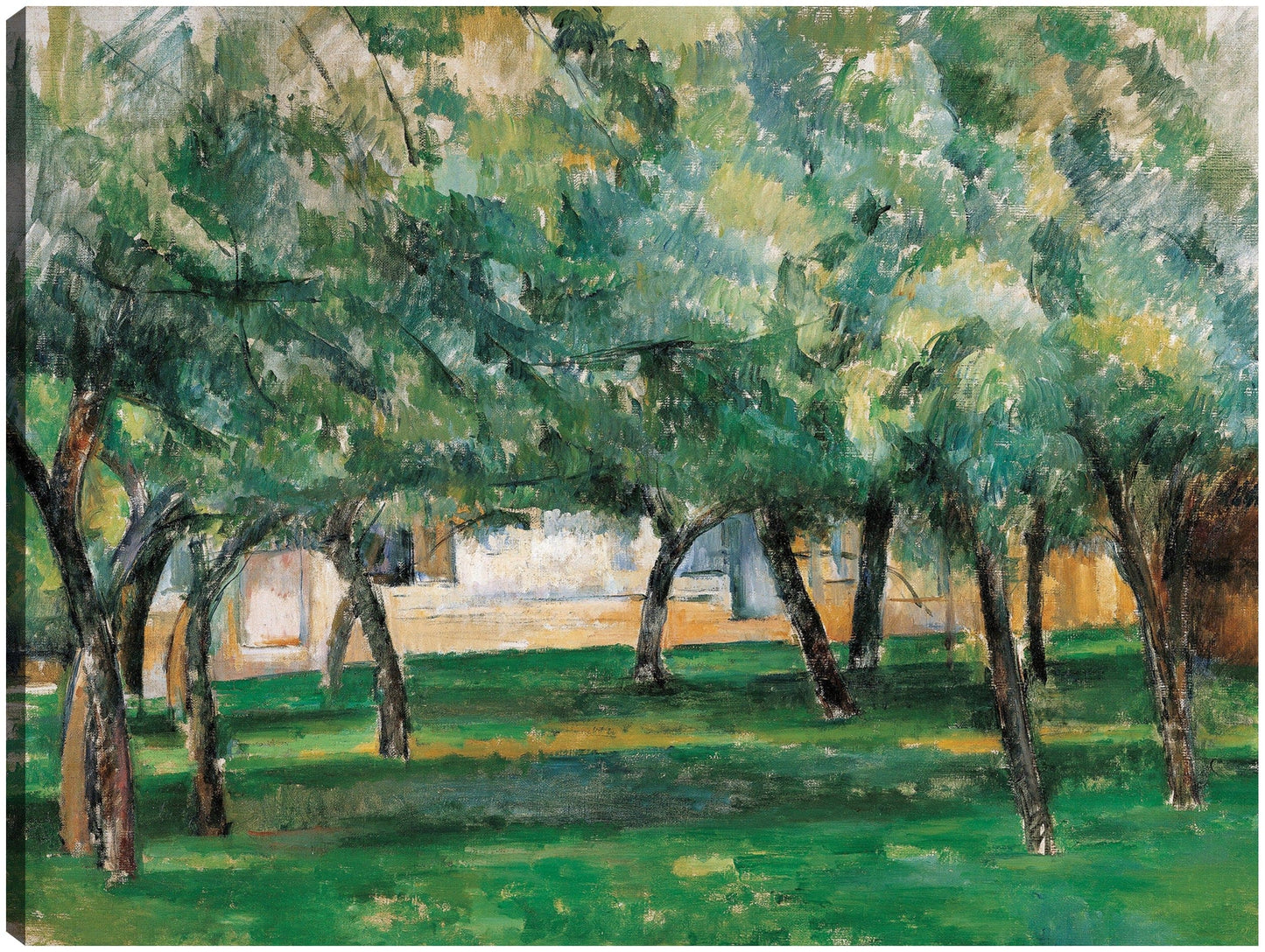 Granja en Normandía, c. 1885-86 - Paul Cézanne