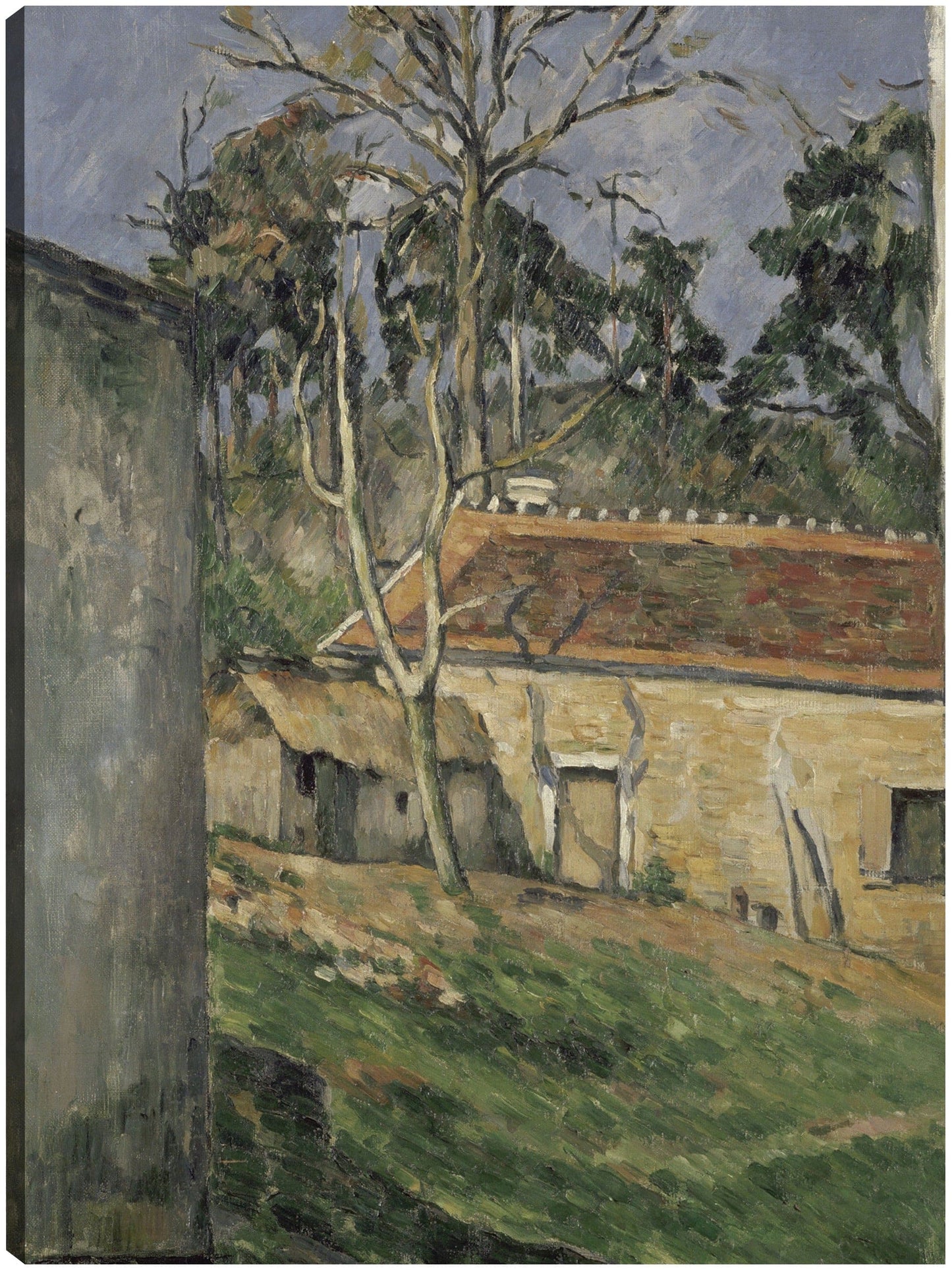 Patio - Paul Cézanne