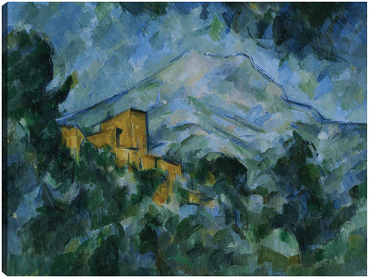 Mont Sainte-Victoire y Castillo Negro - Paul Cézanne