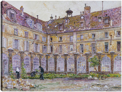 El claustro de la Abbaye-aux-Bois, rue de Sèvres (1906) - Frédéric Houbron