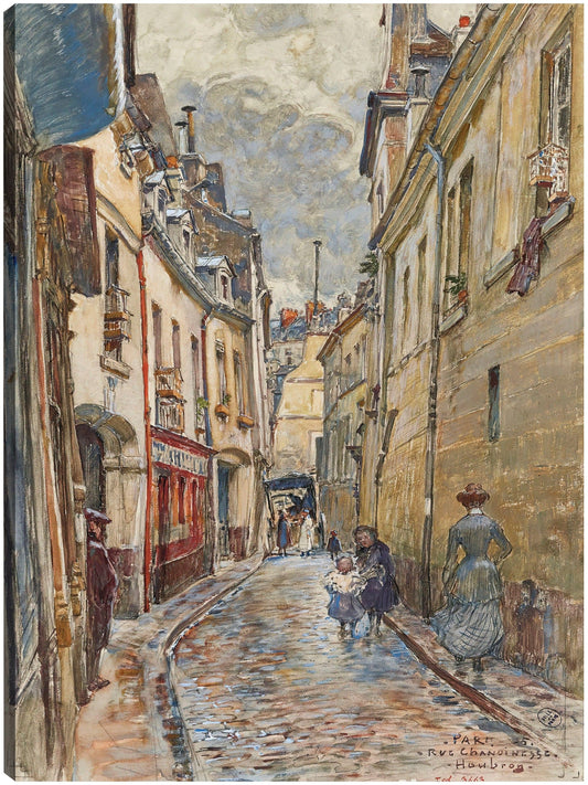 Calle Chanoinesse, en 1905. Distrito 4 (1905) - Frédéric Houbron