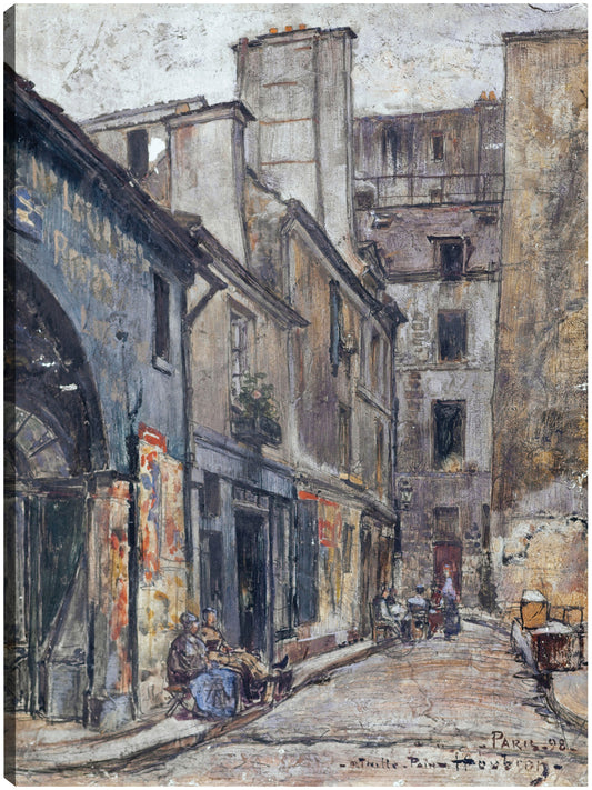 La calle Taille-Pain (1898) - Frédéric Houbron