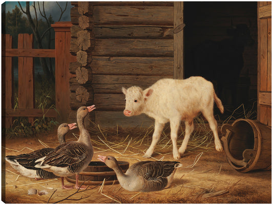 La sorpresa (1880) - Ferdinand von Wright