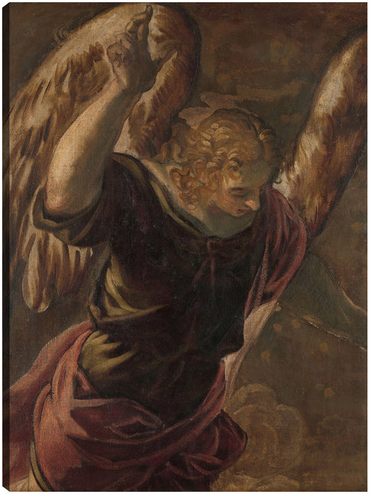 Ángel de la Anunciación a la Virgen (1560 - 1585) - Jacopo Tintoretto