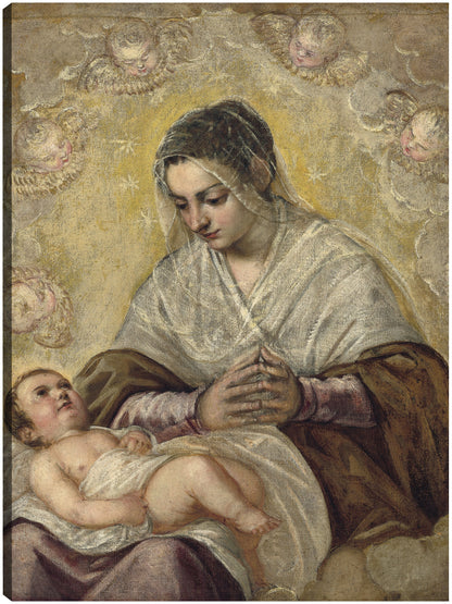 La Virgen de las Estrellas (c. 1575-1585) - Jacopo Tintoretto