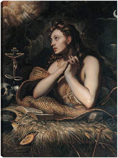 Magdalena Penitente (entre 1598 y 1602) - Jacopo Tintoretto