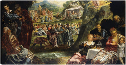 La adoración del becerro de oro (c. 1594) - Jacopo Tintoretto