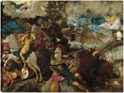 La conversión de San Pablo (c. 1544) - Jacopo Tintoretto
