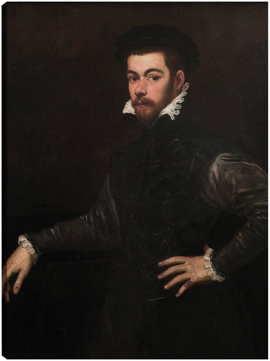 Retrato de un caballero (hacia 1554) - Jacopo Tintoretto