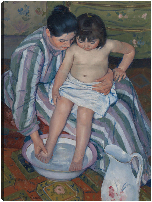 El baño del niño - Mary Cassatt