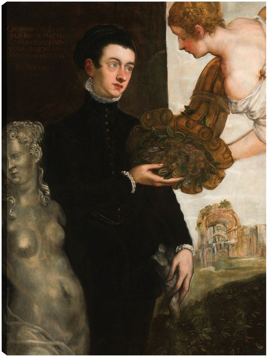Retrato de Octavio Strada (1567) - Jacopo Tintoretto