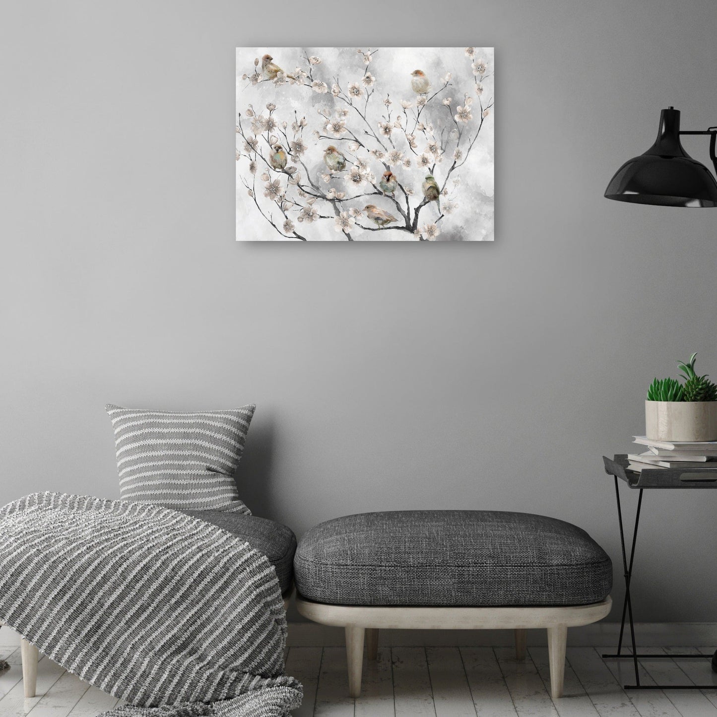 Aves de flor de cerezo - Studio Arts