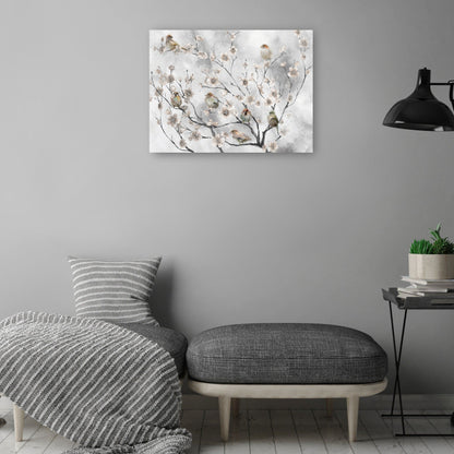 Aves de flor de cerezo - Studio Arts