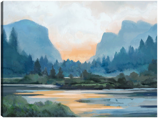 Atardecer de montaña - Studio Arts