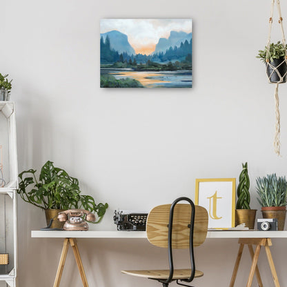 Atardecer de montaña - Studio Arts