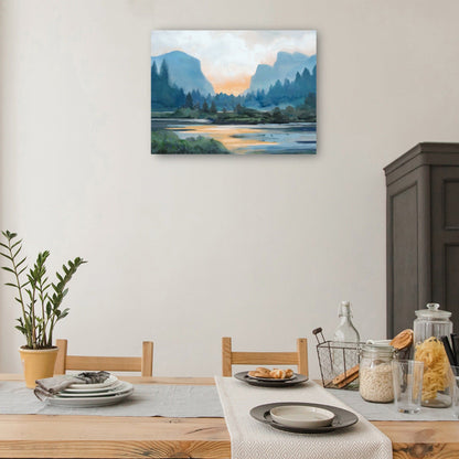 Atardecer de montaña - Studio Arts