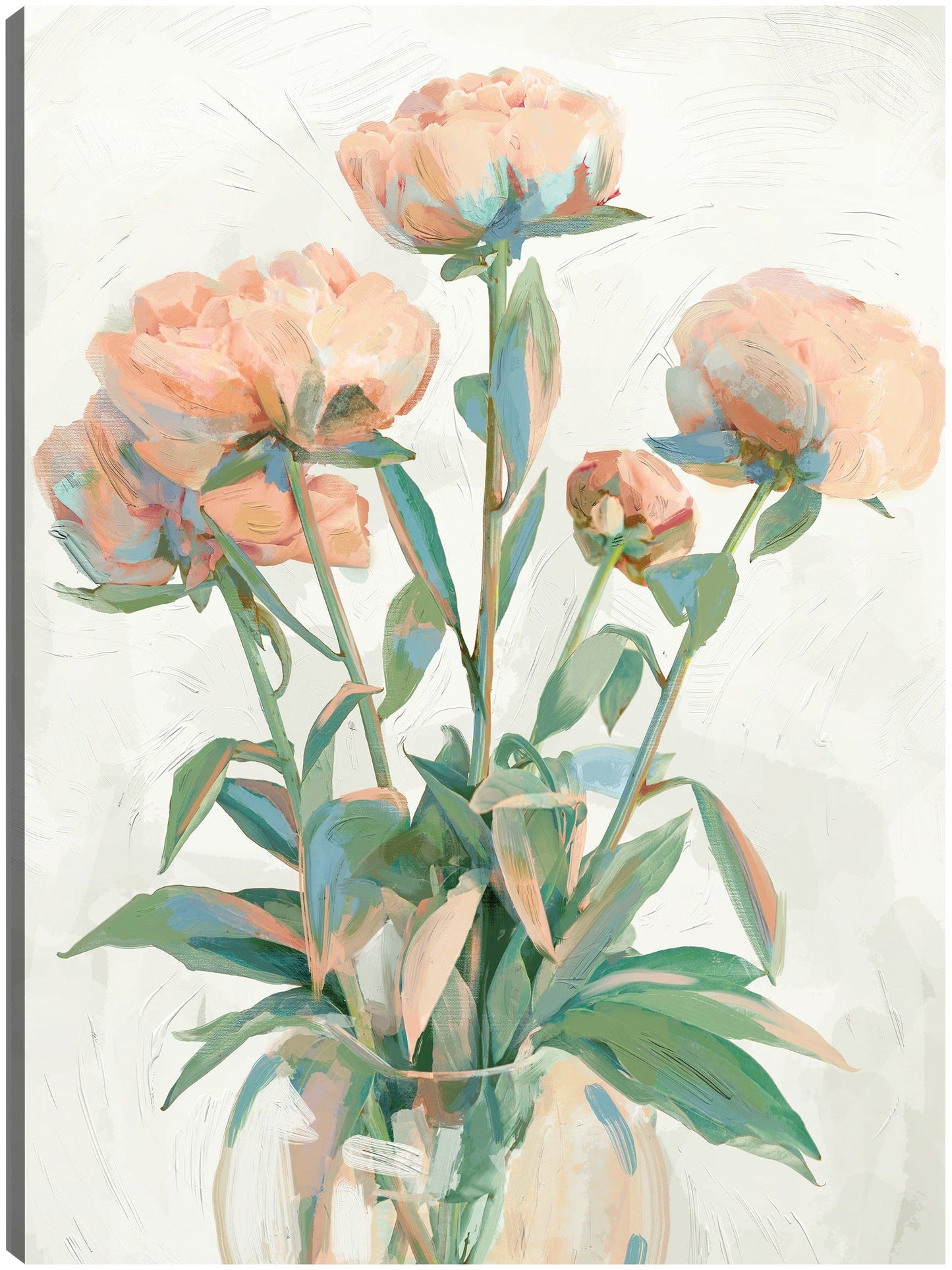 Peonías de melocotón - Studio Arts