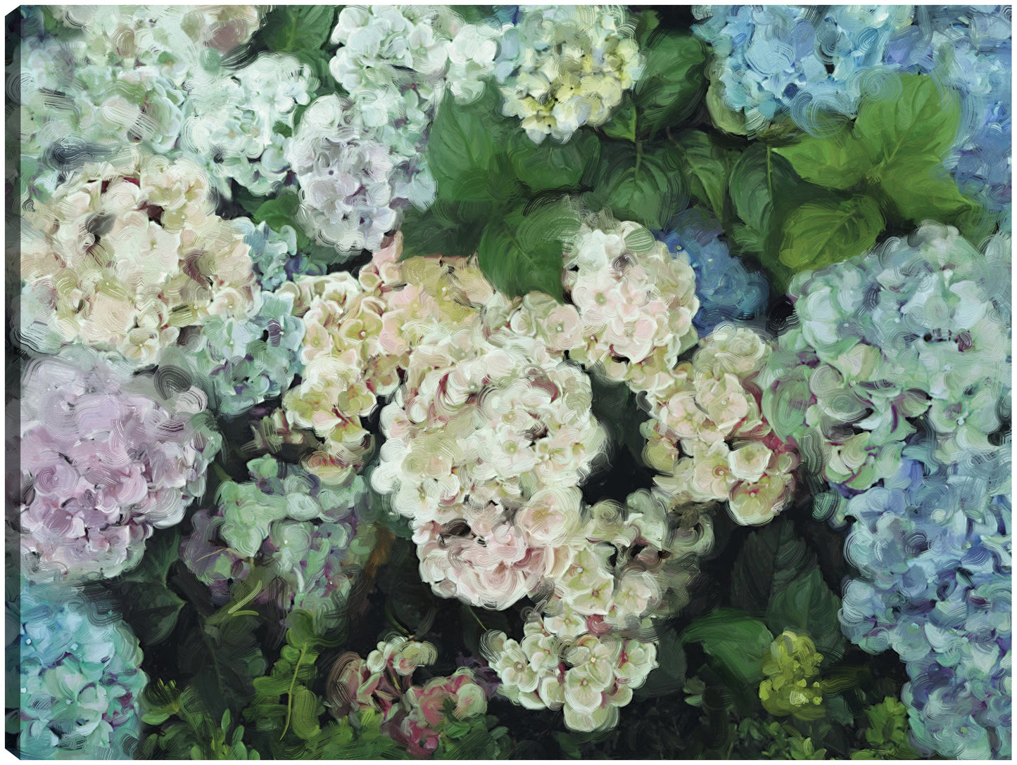 Jardín de hortensias - Studio Arts