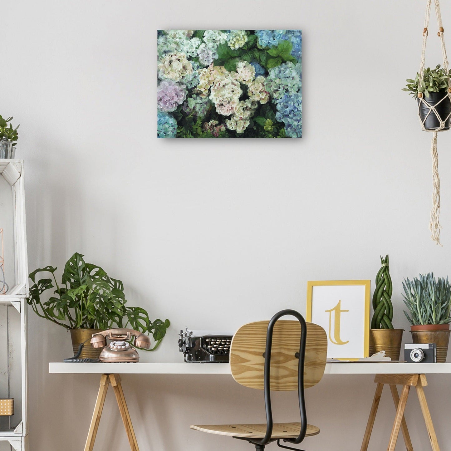 Jardín de hortensias - Studio Arts