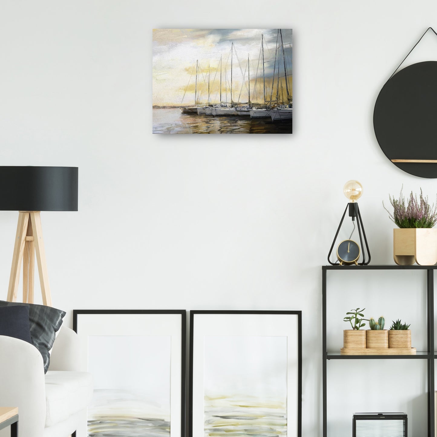 Puerto al atardecer - Studio Arts