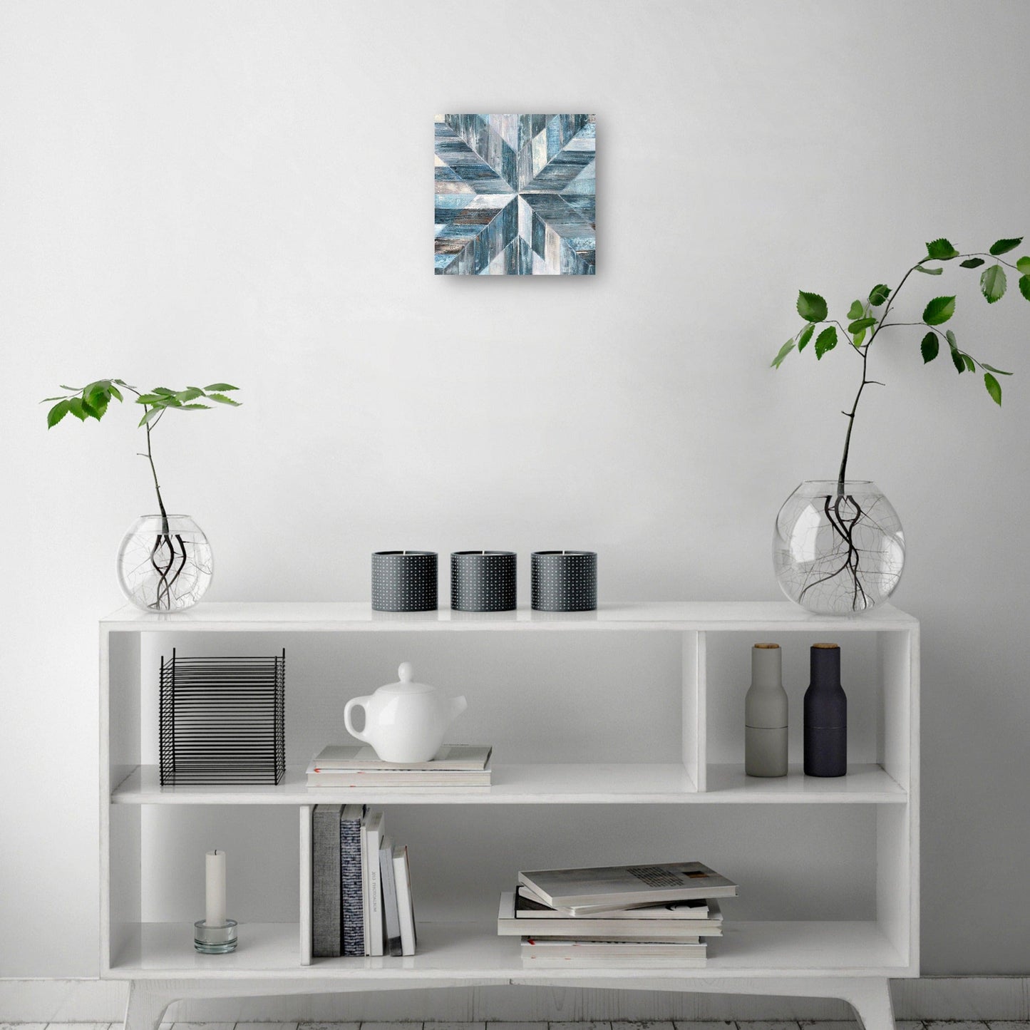 Galería Barnwood Azul - Studio Arts