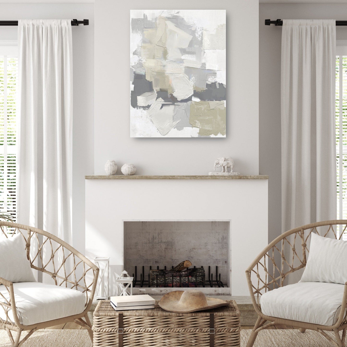 Esencia de Verano I Grey REV - Studio Arts