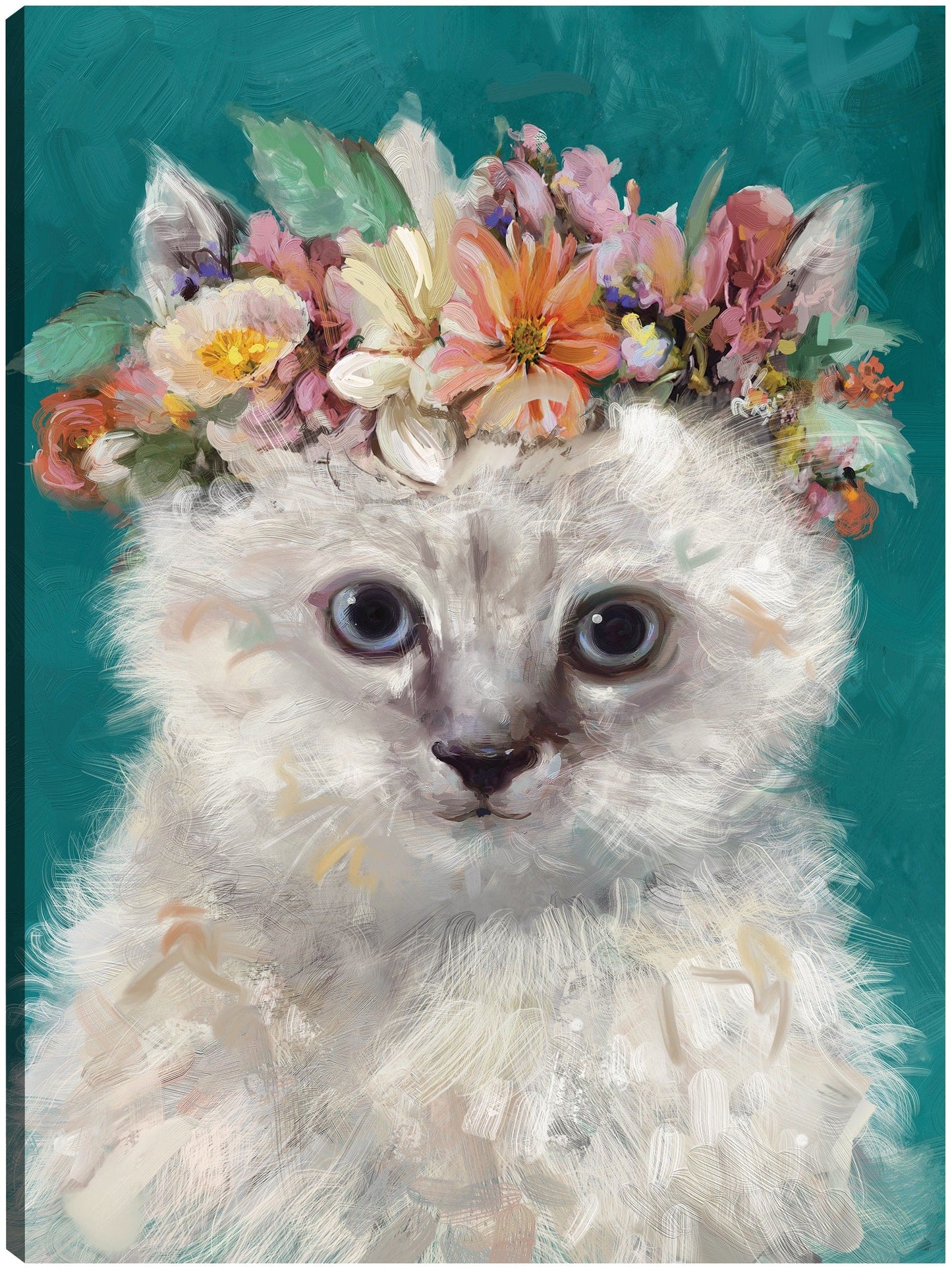 Gatito del poder de la flor I - Studio Arts