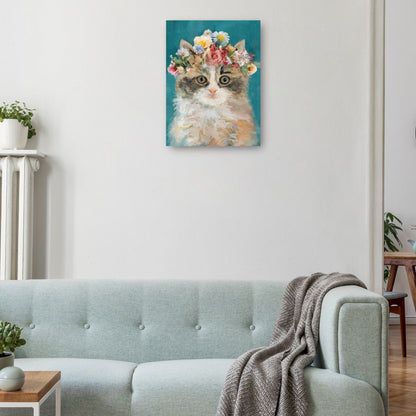 Gatito del poder de la flor II - Studio Arts
