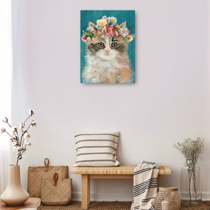 Gatito del poder de la flor II - Studio Arts