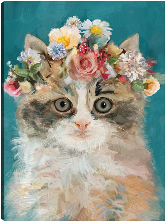 Gatito del poder de la flor II - Studio Arts
