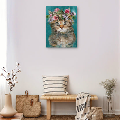 Gatito del poder de la flor III - Studio Arts