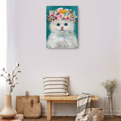 Gatito del poder de la flor IV - Studio Arts