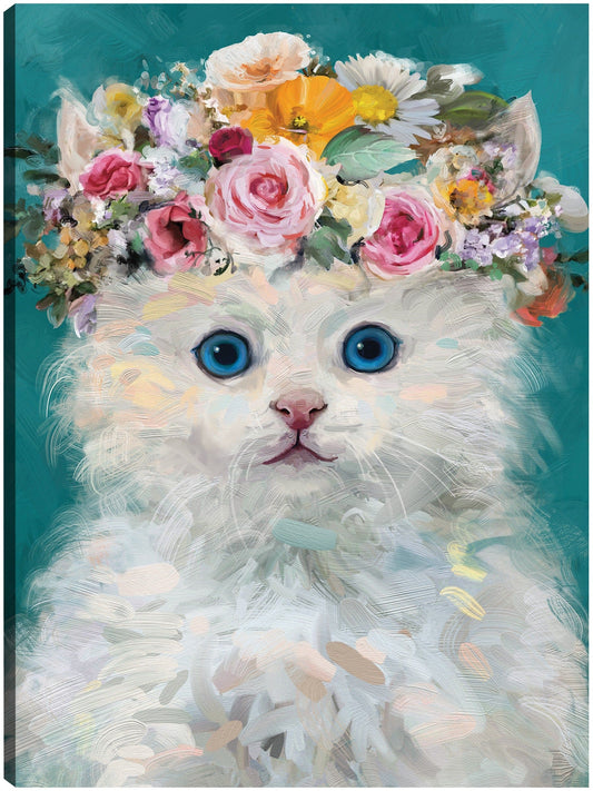 Gatito del poder de la flor IV - Studio Arts