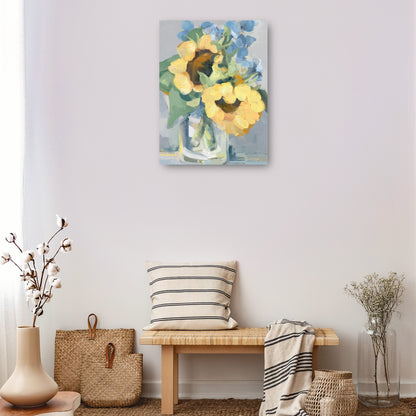 Flores girasoles pequeñas I - Studio Arts