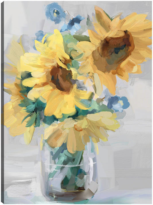 Flores girasoles pequeñas II - Studio Arts