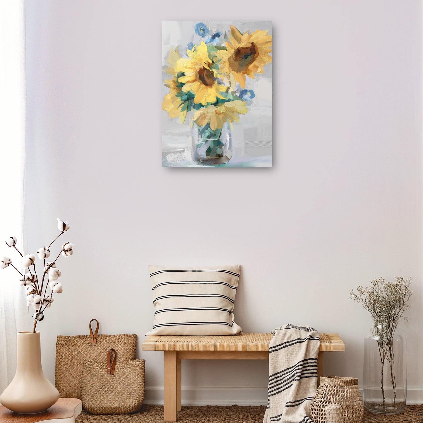 Flores girasoles pequeñas II - Studio Arts