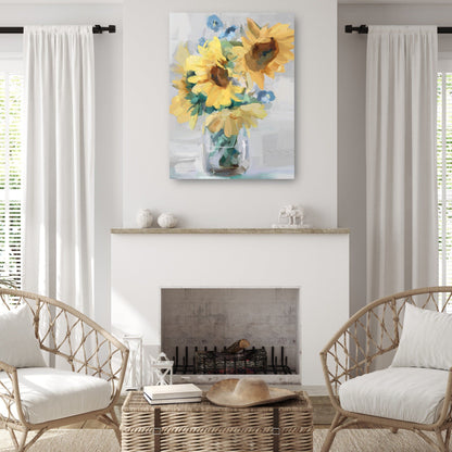 Flores girasoles pequeñas II - Studio Arts