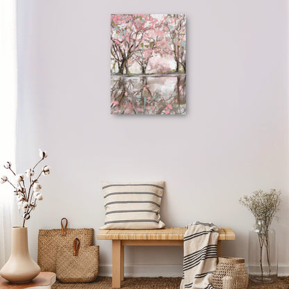 Reflejos de flor rosa - Studio Arts