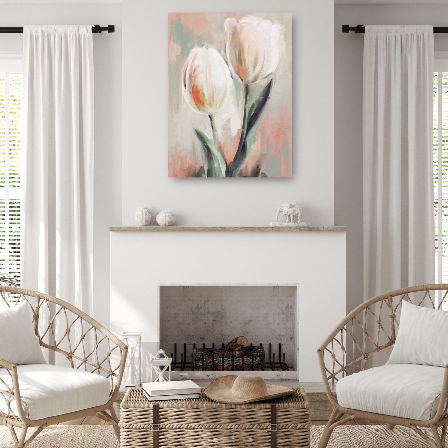Duetos de tulipanes I - Studio Arts