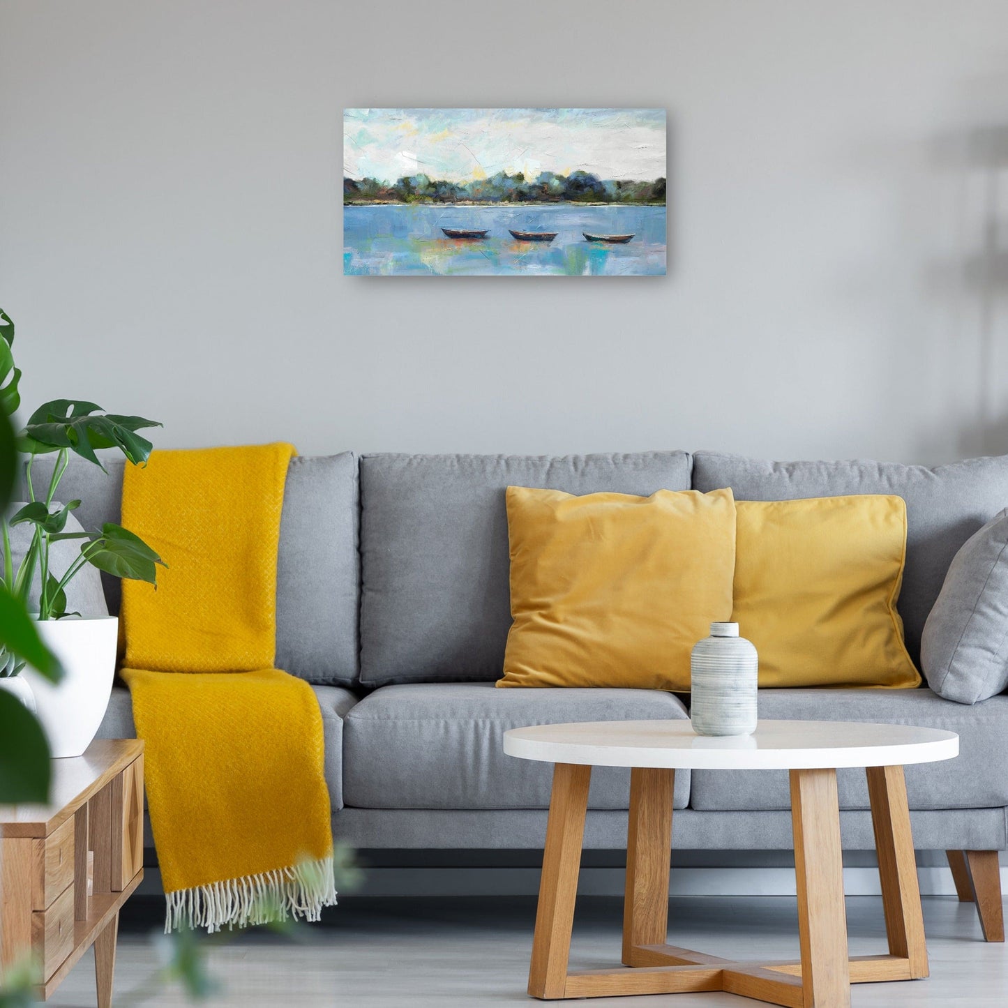 Trío de botes de remos - Studio Arts